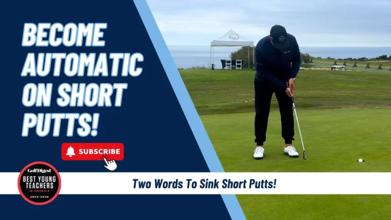 Brandon Bittner Putting Lessons In Los Angeles